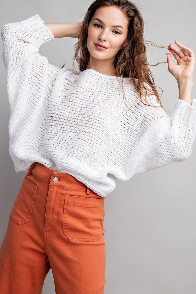 EE Loose Fit Knit Top – Miss Cocky