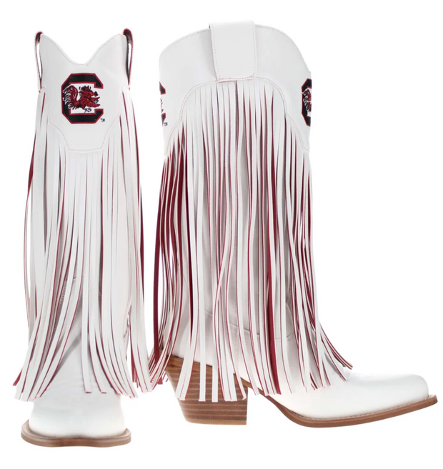 VAB Kacey Fringe Block C Boots