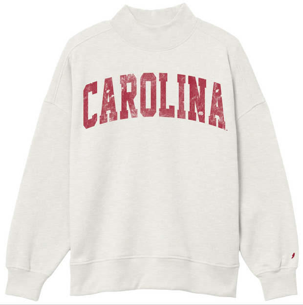 LB Carolina Heather Mock Neck