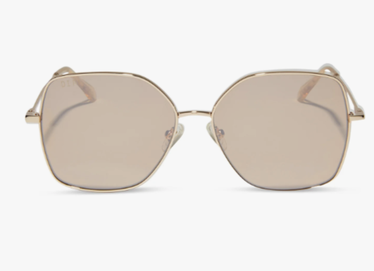 DF Iris Gold and Honey Polarized Sunglasses