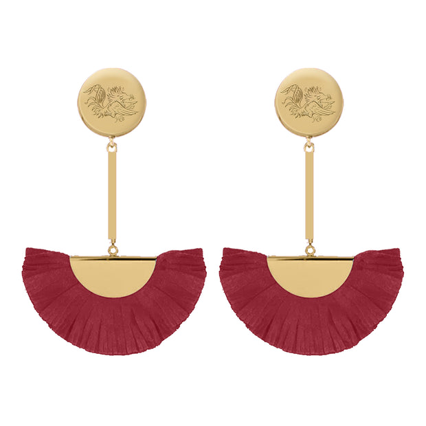 ES Nile Gamecock Earrings- Gold