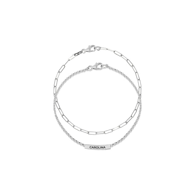 ES Old Yeller Carolina Bracelet - Silver