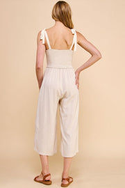 AE Smocked Top Linen Jumpsuit