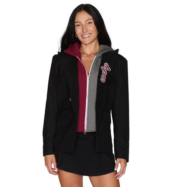 LJ Cocky Hooded Blazer