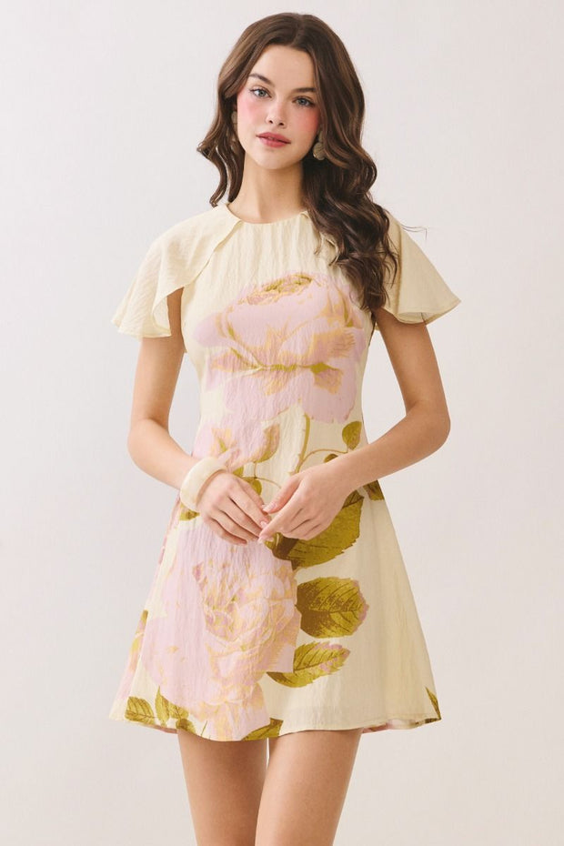 TC Flutter Cape Mini Dress – Miss Cocky