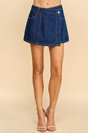 TC Denim Matching Skort