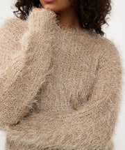 EQ Short Hairy LS Sweater