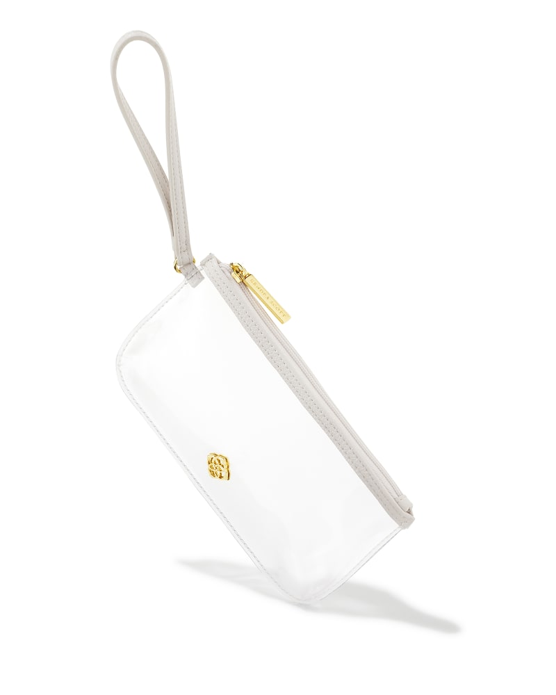 Clear wristlet purse online