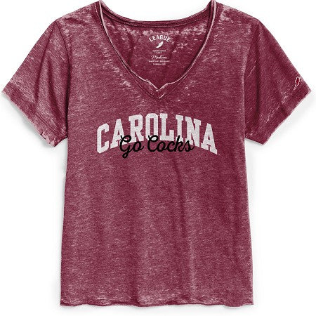 LB Carolina Go Cocks V-Neck T-Shirt