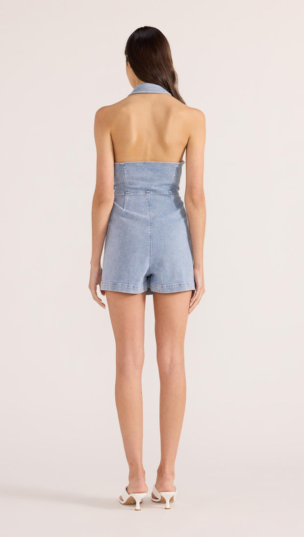 MKP Oliver Denim Playsuit