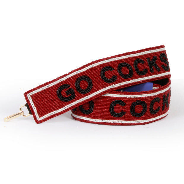 DD Beaded Cocks Purse Strap