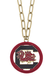 CV Block C Medallion 32" Necklace