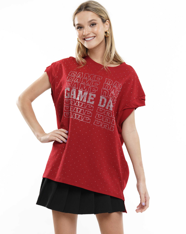 WH Rhinestone "Gameday" Top