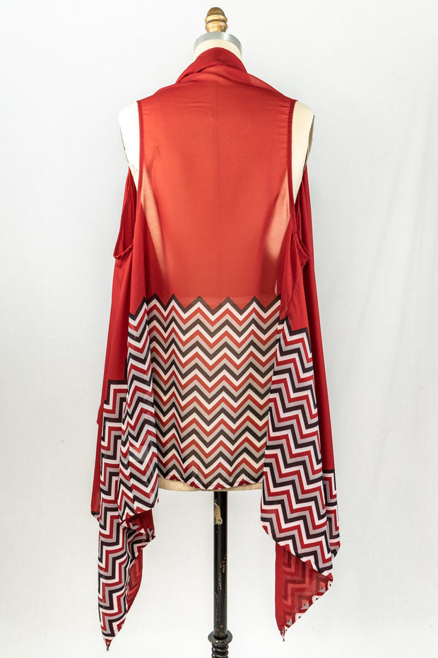 ES Sheer Chevron Vest