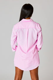 BL Ellen Pink Stripe Set