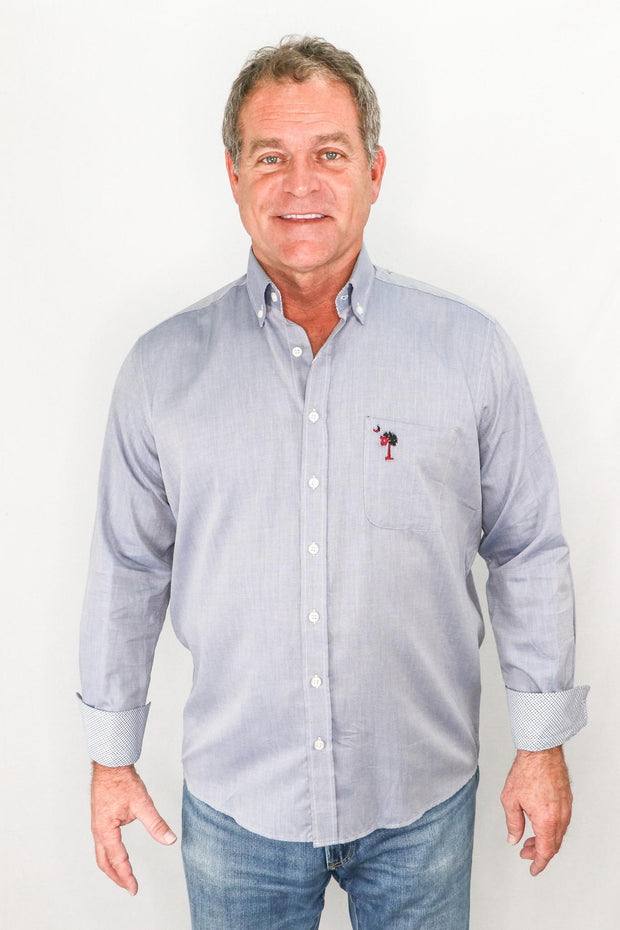 FM Palmetto Button Down